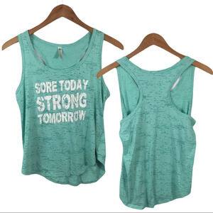 WS408 Ever Hottie Burnout Workout Gym Tank Top M